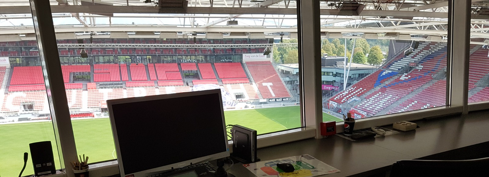 Vervanging brandmeld- en ontruimingsinstallatie – stadion